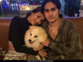 Malaika Arora and Arhaan Khan 