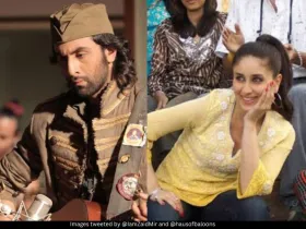 Ranbir Kapoor and Kareena Kapoor 