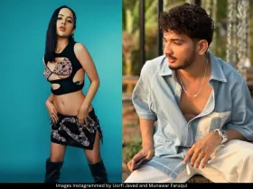 Uorfi Javed and Munawar Faruqui 