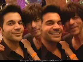 Rajkummar Rao and SRK 