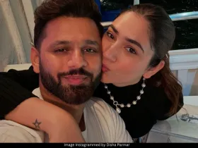 Rahul Vaidya and Disha Parmar 