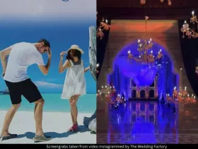 Taapsee pannu and Mathias Boe 