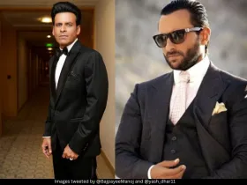 Manoj Bajpayee and Saif Ali Khan 