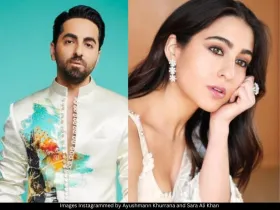 Ayushmann Khurrana and Sara Ali Khan 