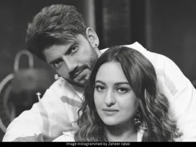 Zaheer Iqbal and Sonakshi Sinha 