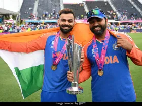 Virat Kohli and Rohit Sharma 