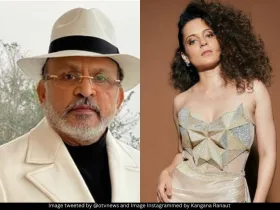 Annu Kapoor and Kangana Ranaut 