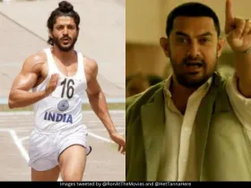 Farhan Akhtar and Aamir Khan 