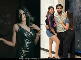 Chandrika Dixit and Armaan Malik 