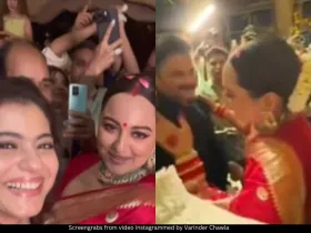 Sonakshi Sinha, Kajol and Anil Kapoor 