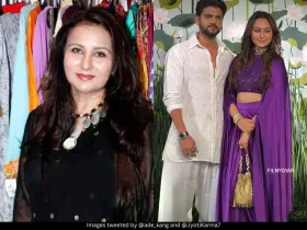 Poonam Dhillon and Sonakshi Sinha 