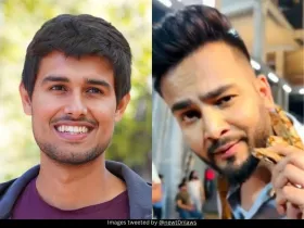 Dhruv Rathee and Elvish Yadav 