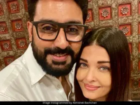 Abhishek and Aishwarya 