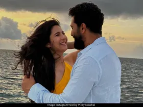 Vicky Kaushal and Katrina Kaif 