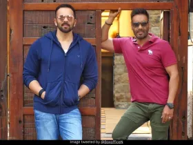 Rohit Shetty and Ajay Devgn 