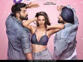 Vicky Kaushal, Triptii Dimri and Ammy Virk 
