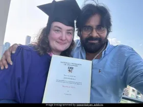 Pawan Kalyan and wife 