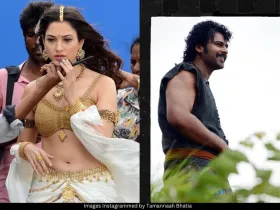 Tamannaah Bhatia and Prabhas 