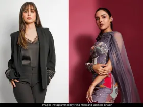 Hina Khan and Jasmine 