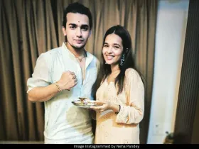 Vishal Pandey with sister 