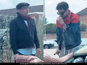 Aparshakti Khurana and Paresh Rawal 