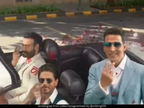 Ajay, SRK and Akshay 