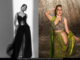 Samantha Ruth Prabhu and Uorfi Javed