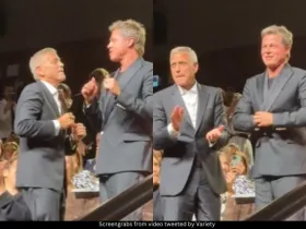 Brad Pitt and George Clooney 