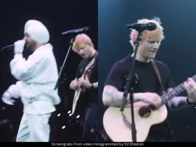 ED Sheeran and Diljit Dosanjh 