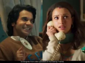 Rajkummar Rao and Triptii Dimri 