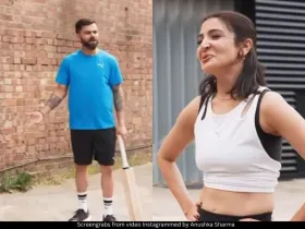 Virat Kohli and Anushka Sharma 