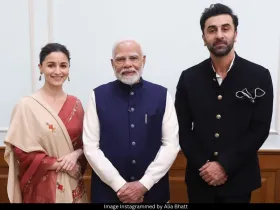 Alia Bhatt PM Modi Ranbir Kapoor