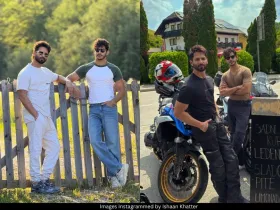 Ishaan Khatter Shahid Kapoor