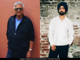 Boney Kapoor Diljit Dosanjh 