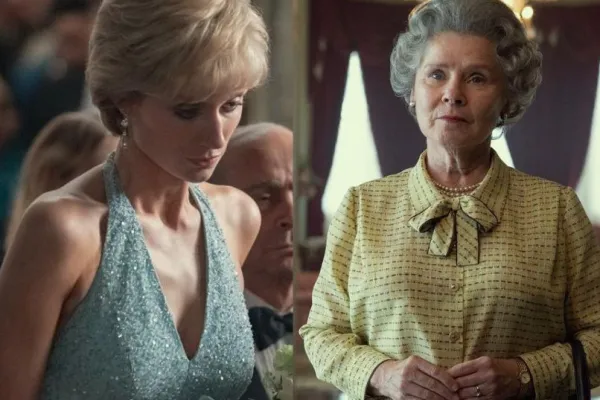 Imelda Staunton and Elizabeth Debicki
