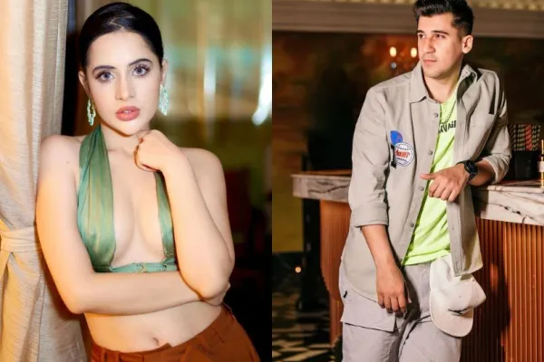 Urfi Javed and Hamid Barkzi