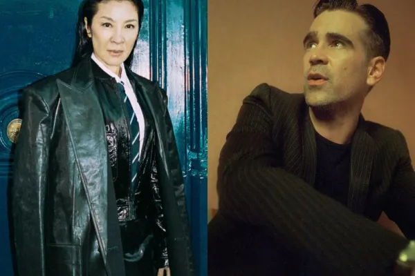 Michelle Yeoh and Collin Farell 