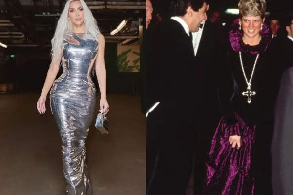 Kim K and Princess Diana 