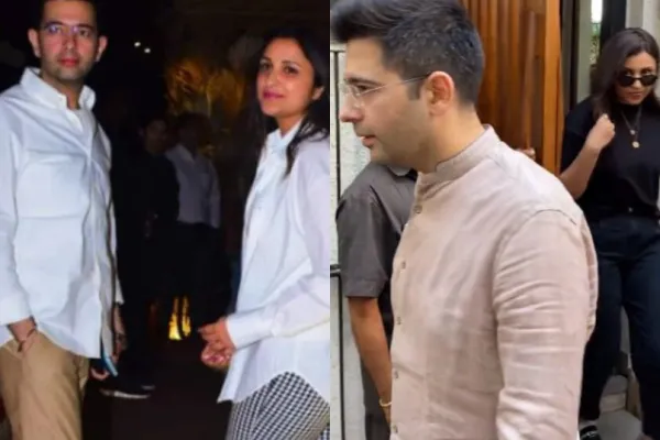 Parineeti Chopra and Raghav Chadha 