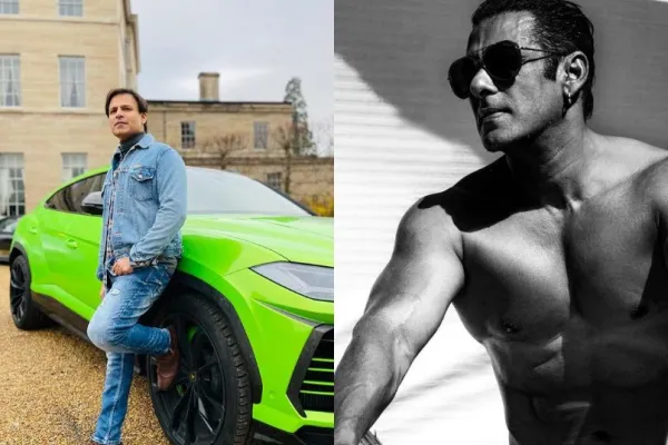 Vivek Oberoi and Salman Khan 