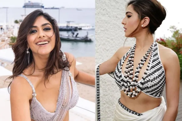 Mrunal Thakur and Sara Ali Khan 
