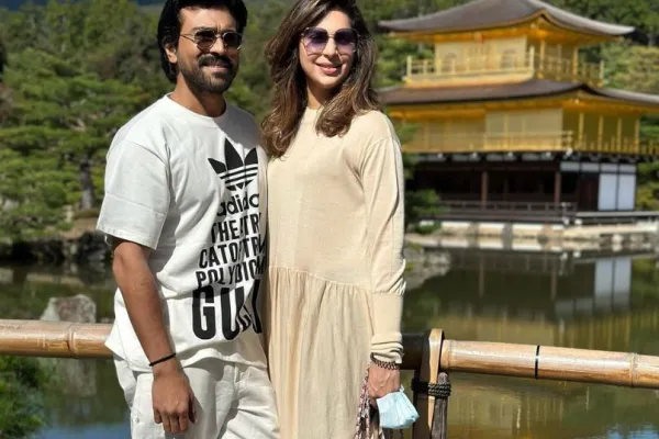 Ram Charan and Upasana 
