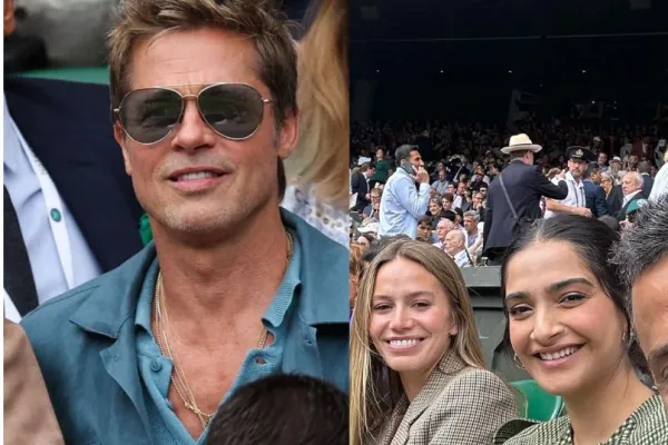 Brad Pitt and Sonam Kapoor 