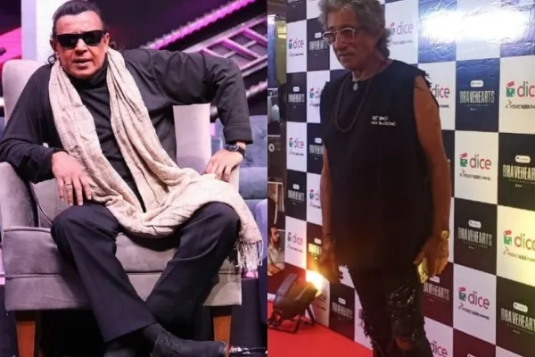 Mithun Chakraborty and Shakti Kapoor 