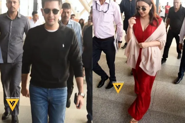 Raghav Chadha and Parineeti Chopra 