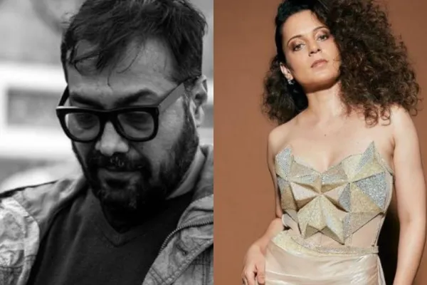 Anurag Kashyap and Kangana Ranaut 