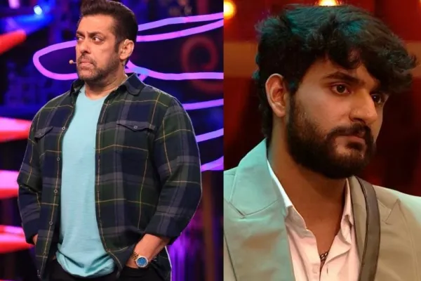 Salman Khan and Abhishek Malhan 