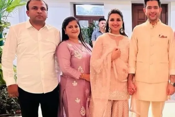 Parineeti Chopra and Raghav Chadha 