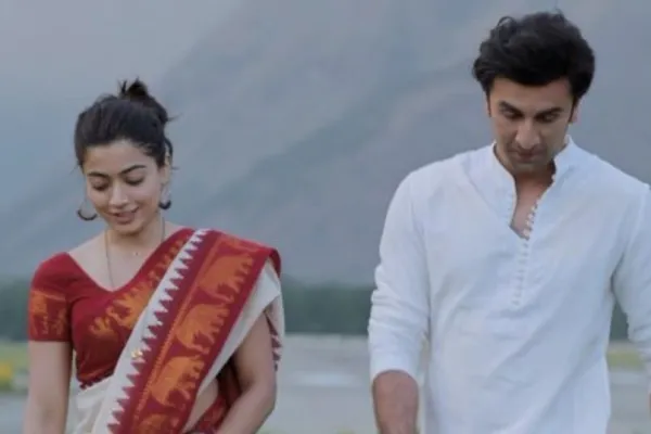 Rashmika and Ranbir Kapoor 
