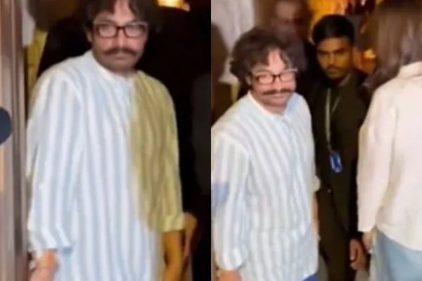 Aamir Khan at birthday party